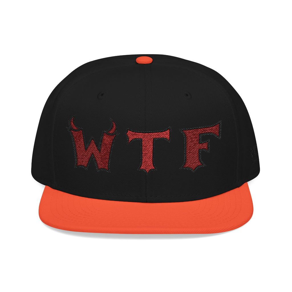 WTF and Mascot Logo Snapback Cap