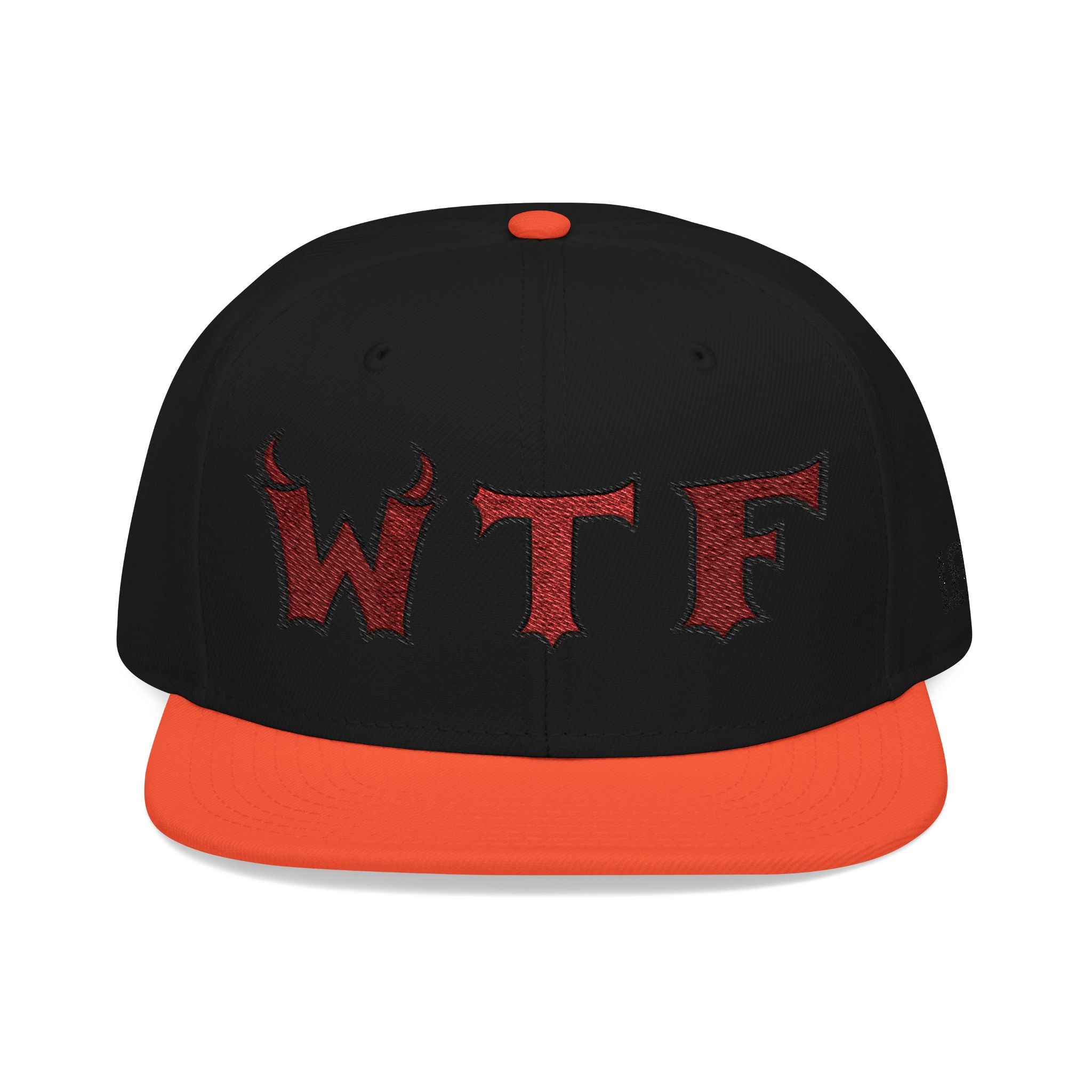 WTF and Mascot Logo Snapback Cap