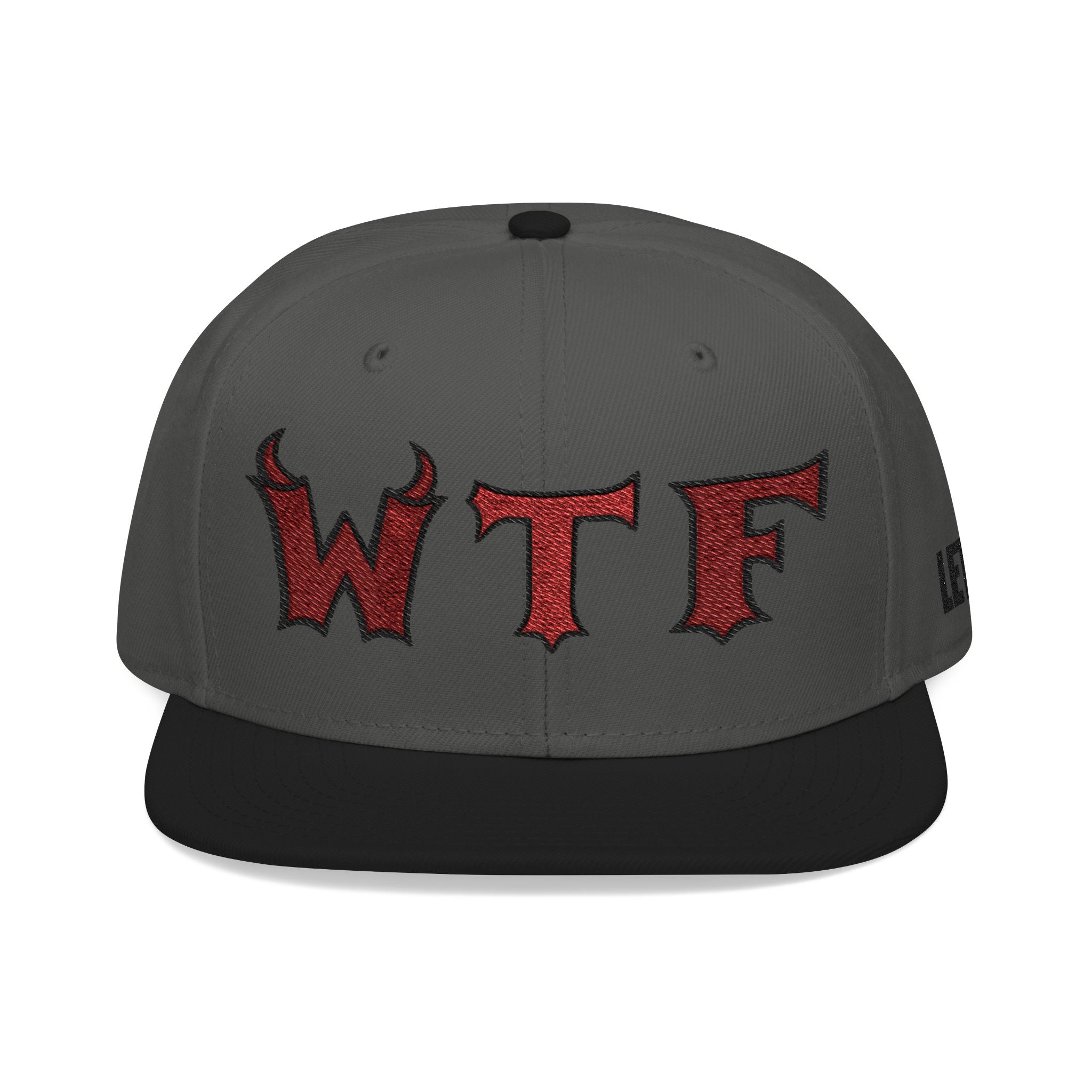 WTF and Mascot Logo Snapback Cap