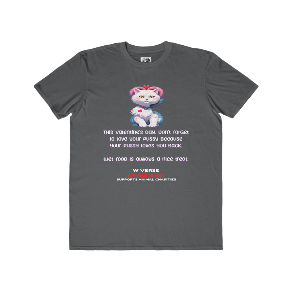 Love My Pussy (cat) Men's Edgy Tee