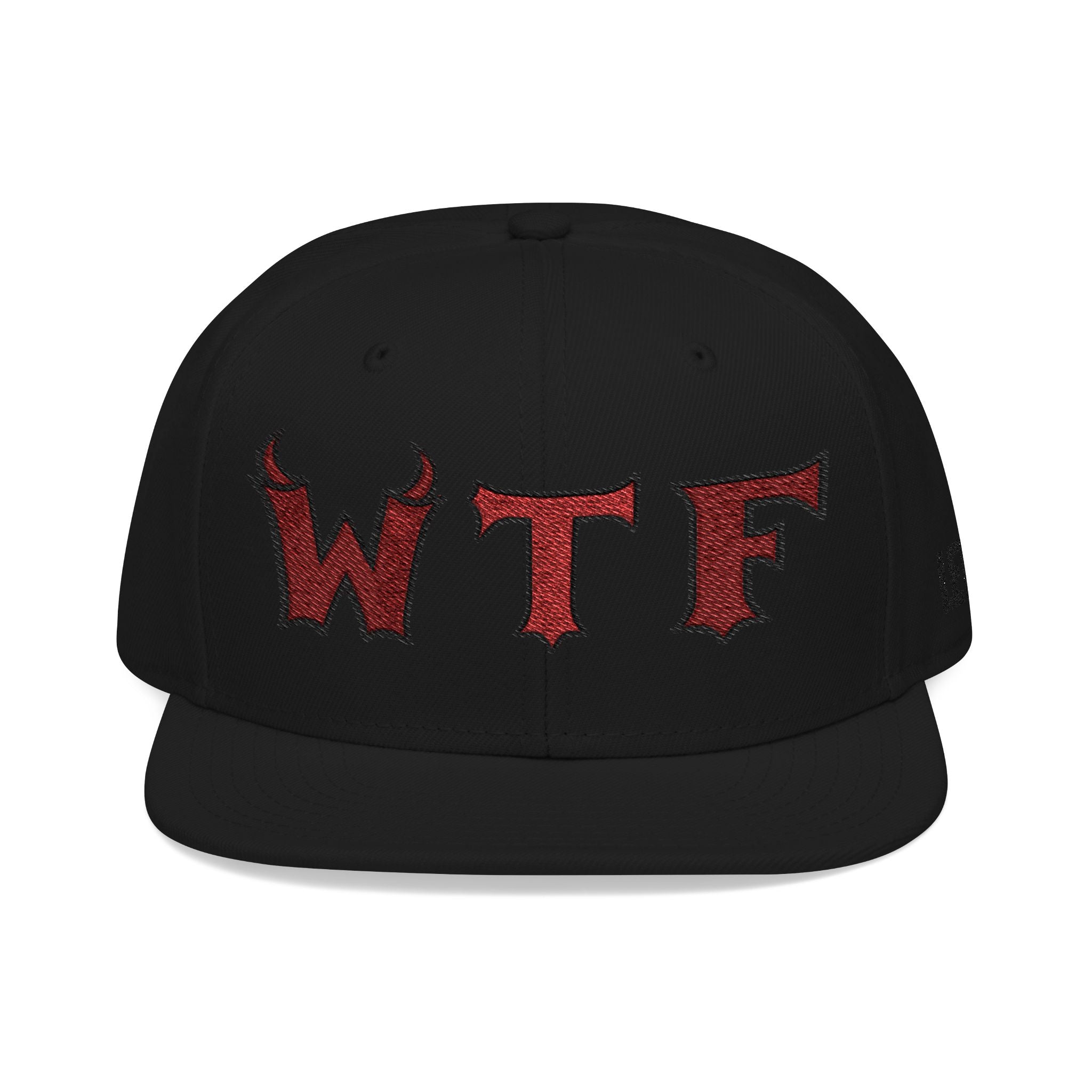 WTF and Mascot Logo Snapback Cap