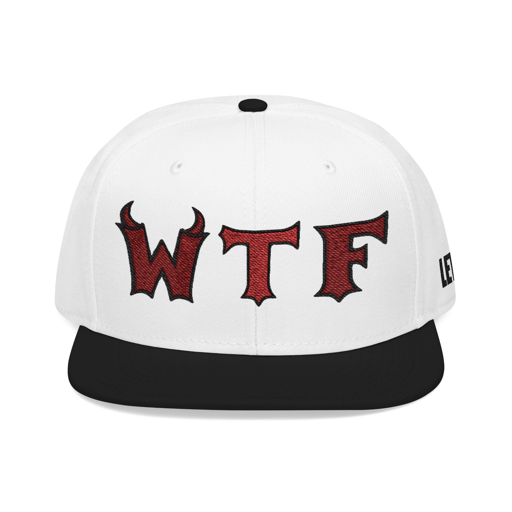 WTF and Mascot Logo Snapback Cap