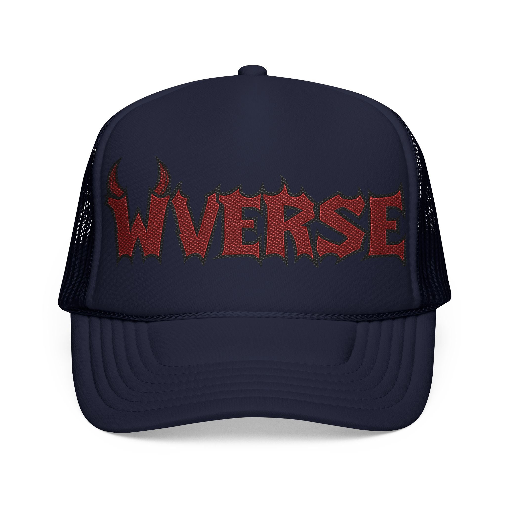 W Verse Devilish Branded Foam Trucker Hat