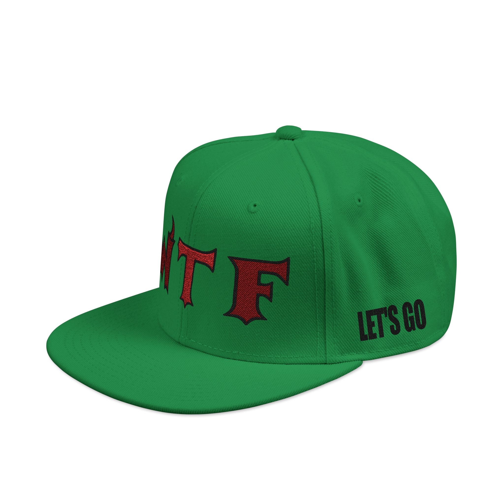 WTF and Mascot Logo Snapback Cap