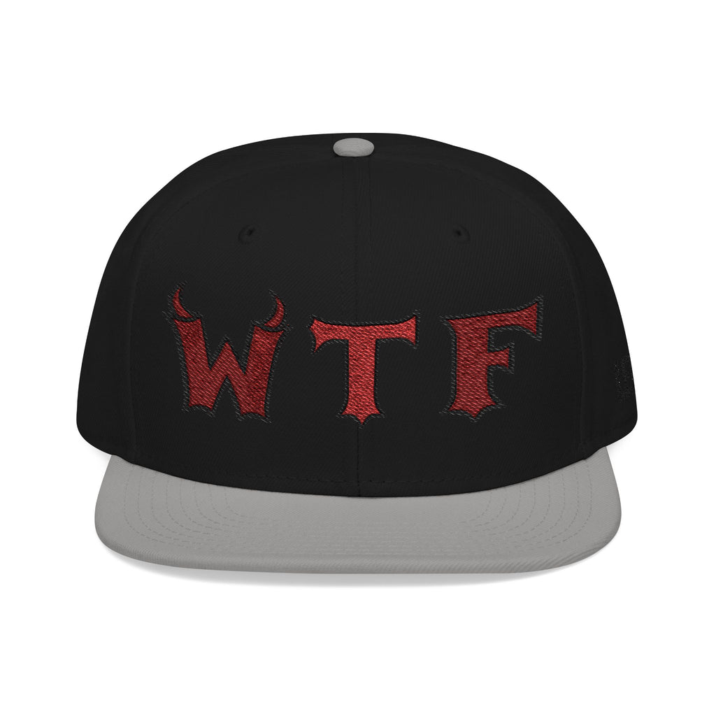 WTF and Mascot Logo Snapback Cap