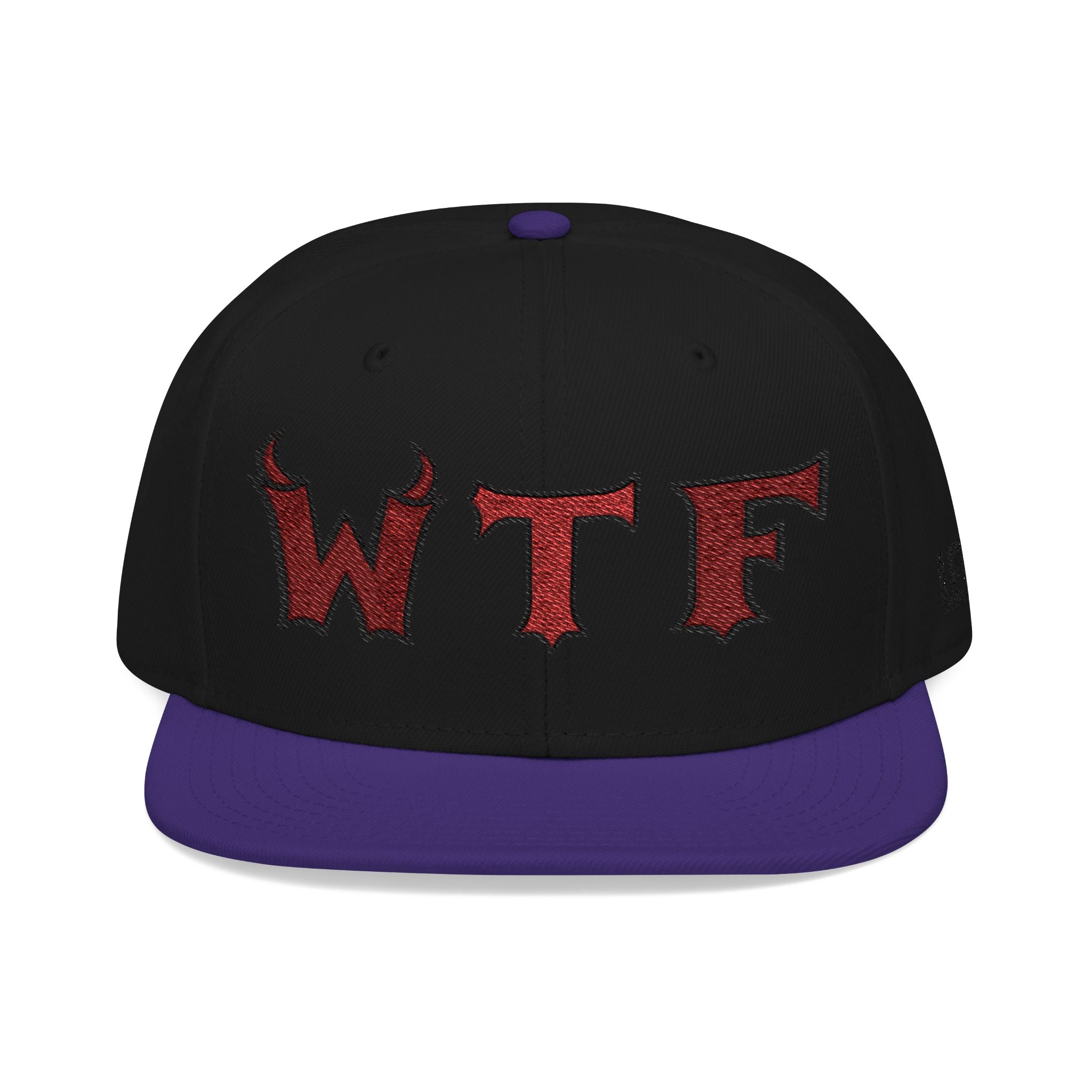 WTF and Mascot Logo Snapback Cap