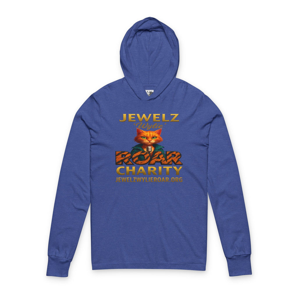 Jewelz ‘Wylie’ Roar Charity Hoodie, Unisex Long Sleeve Tee