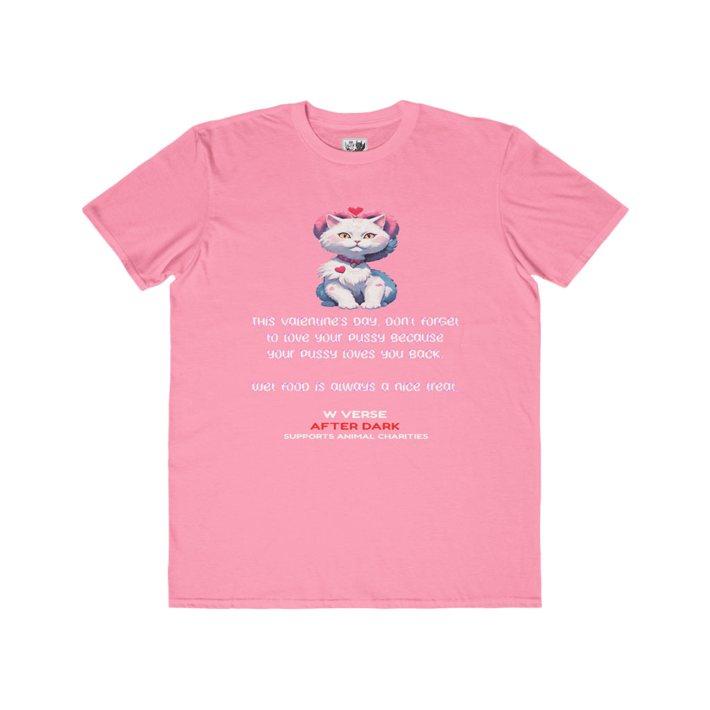 Love My Pussy (cat) Men's Edgy Tee