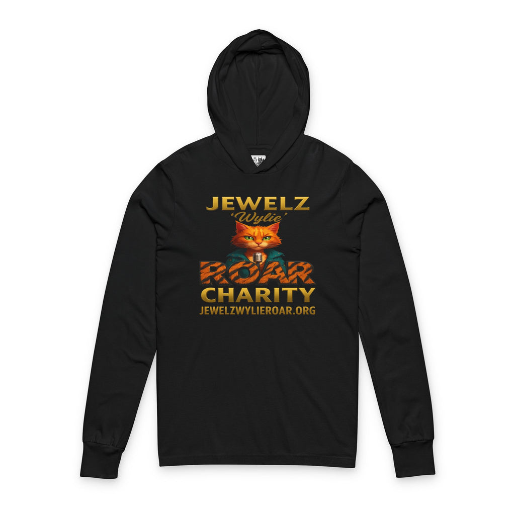 Jewelz ‘Wylie’ Roar Charity Hoodie, Unisex Long Sleeve Tee