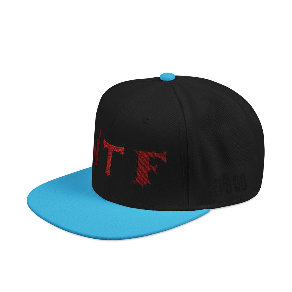 WTF and Mascot Logo Snapback Cap