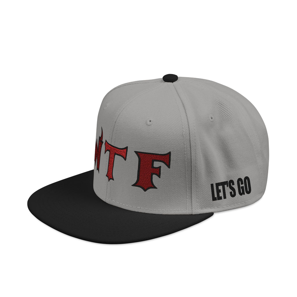 WTF and Mascot Logo Snapback Cap