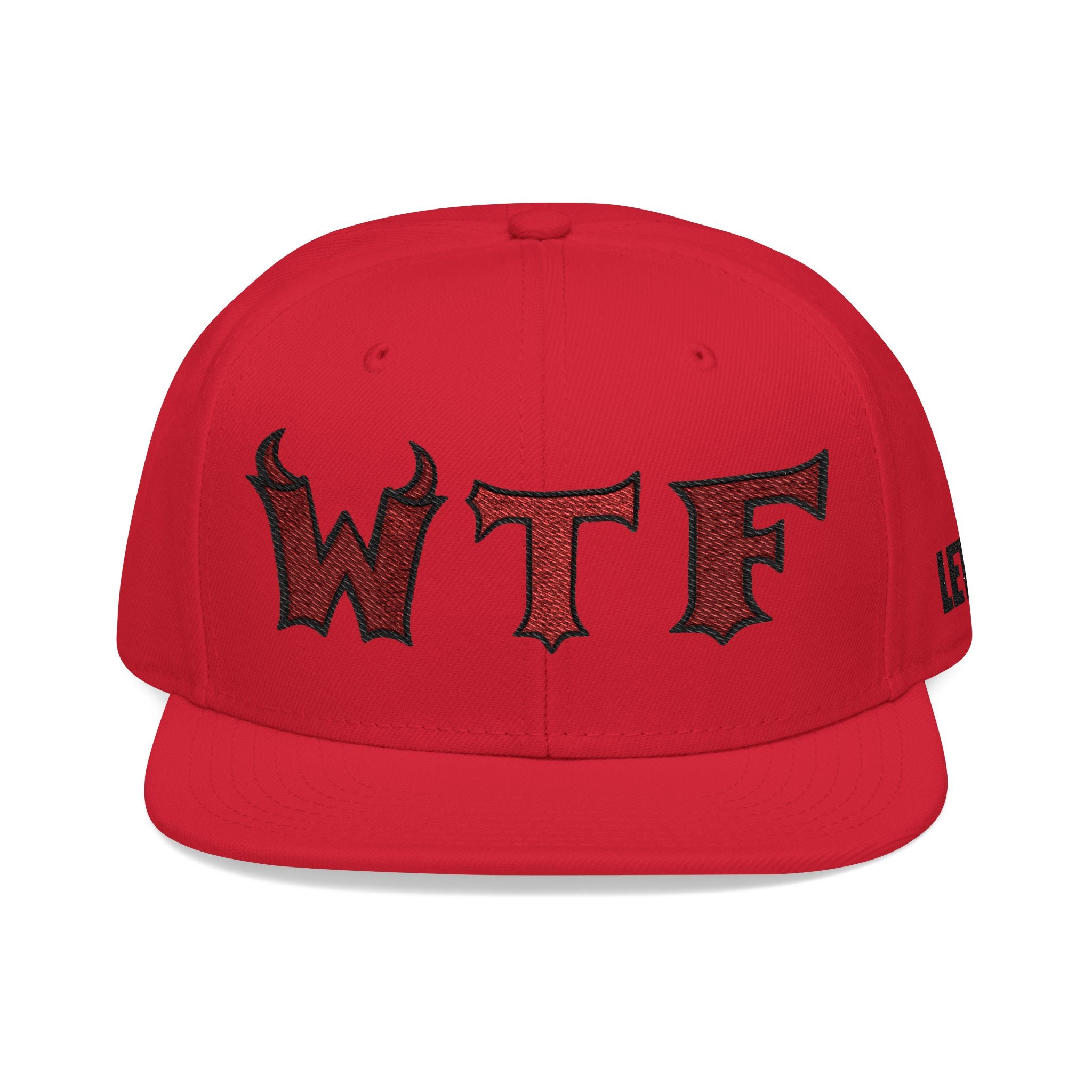 WTF and Mascot Logo Snapback Cap