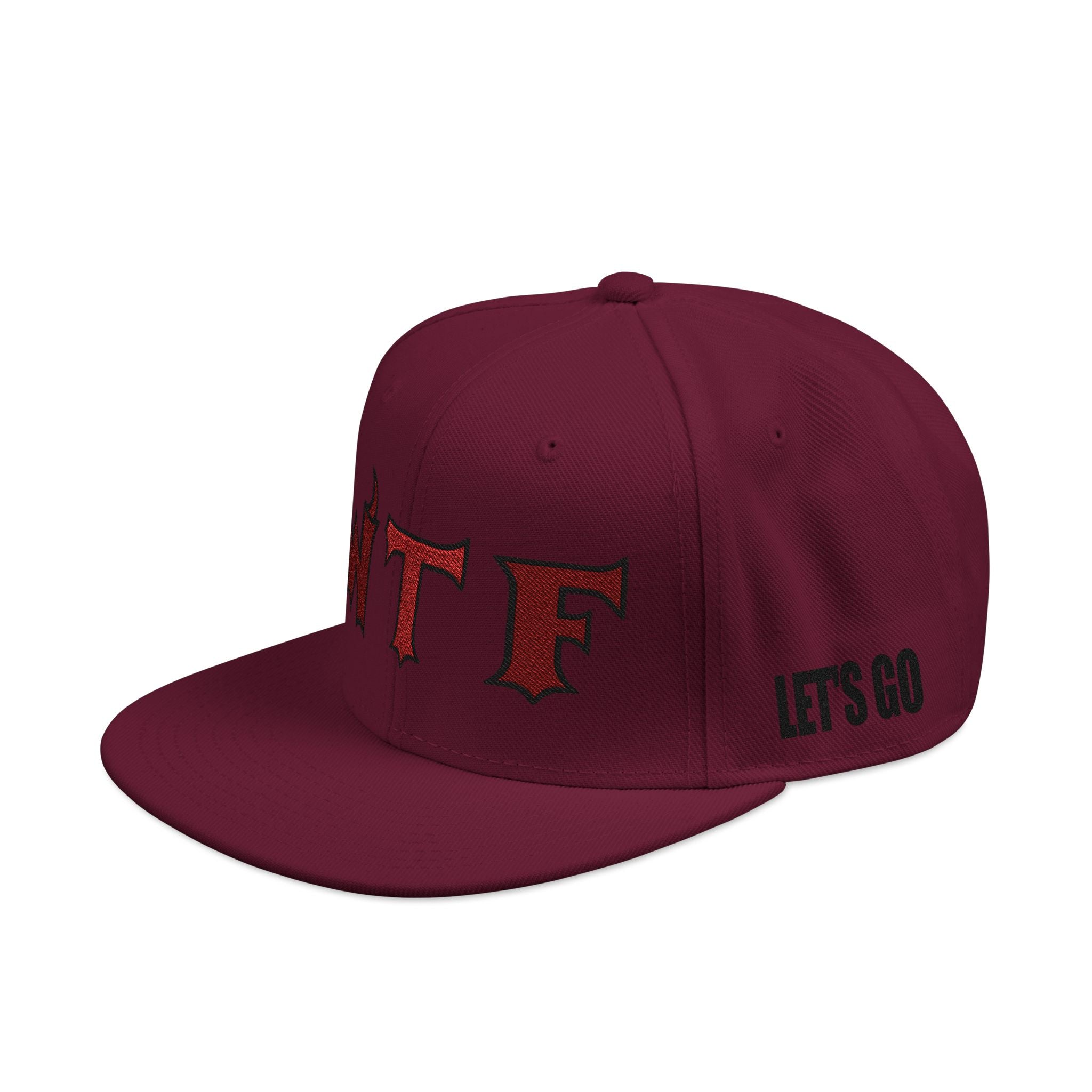 WTF and Mascot Logo Snapback Cap