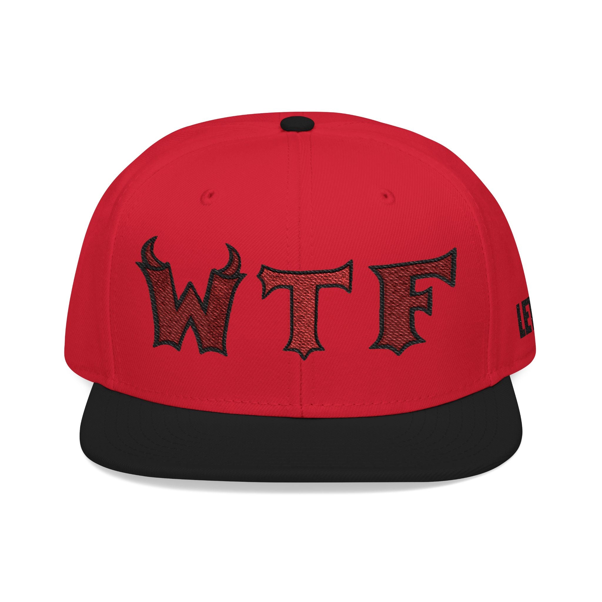 WTF and Mascot Logo Snapback Cap