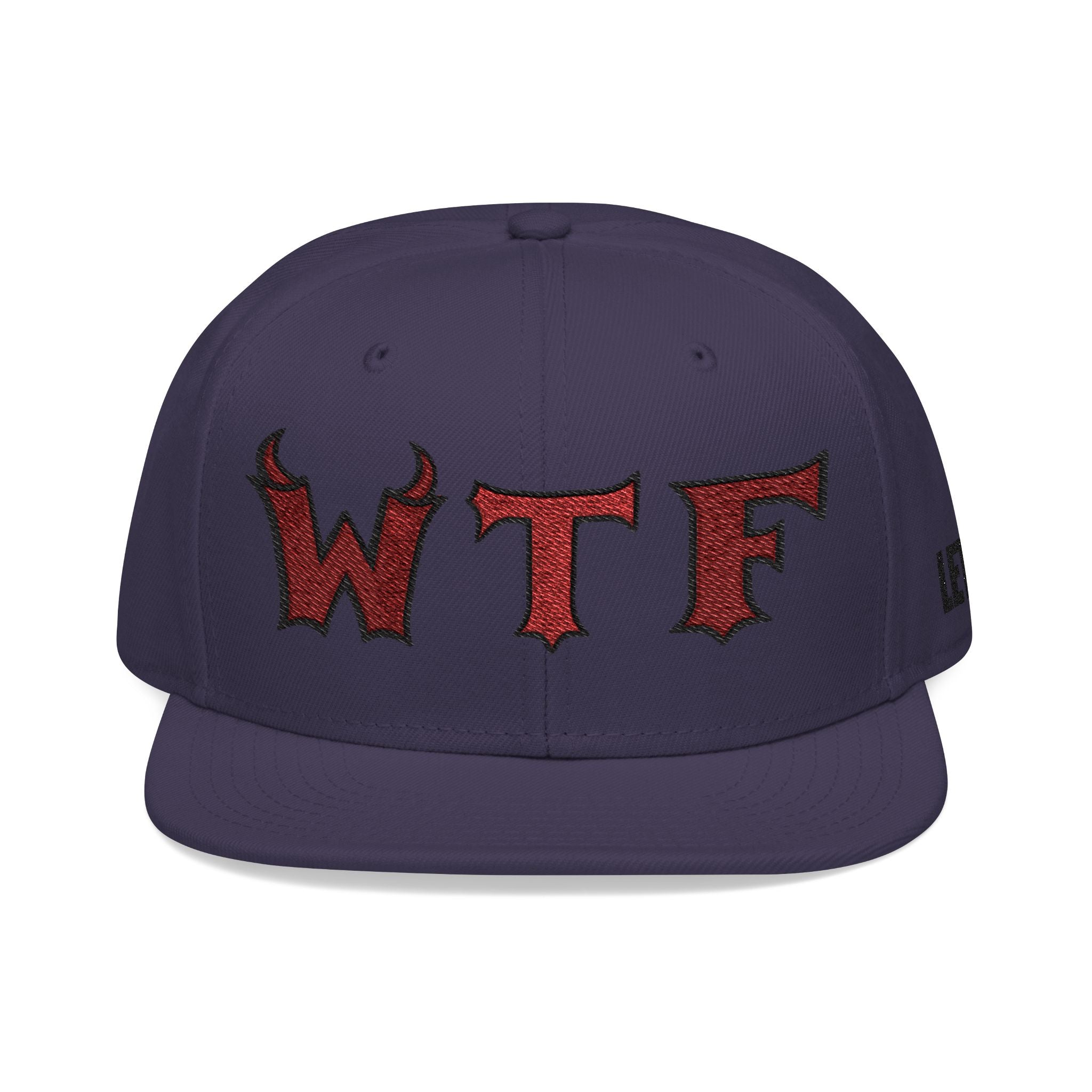 WTF and Mascot Logo Snapback Cap
