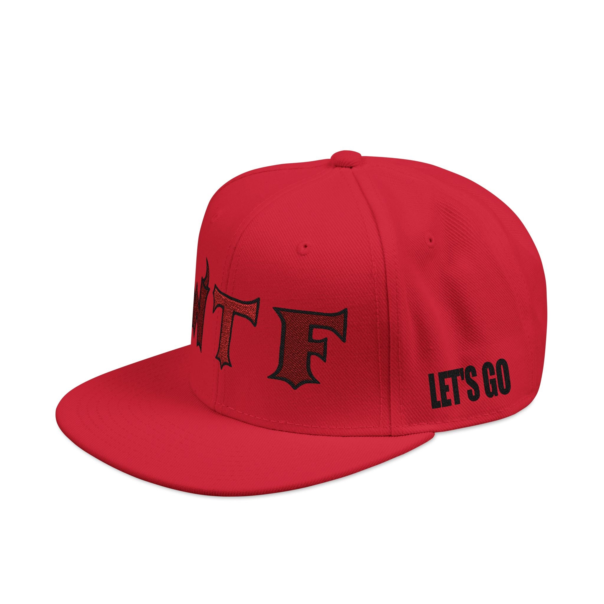WTF and Mascot Logo Snapback Cap