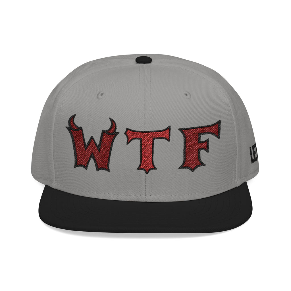 WTF and Mascot Logo Snapback Cap