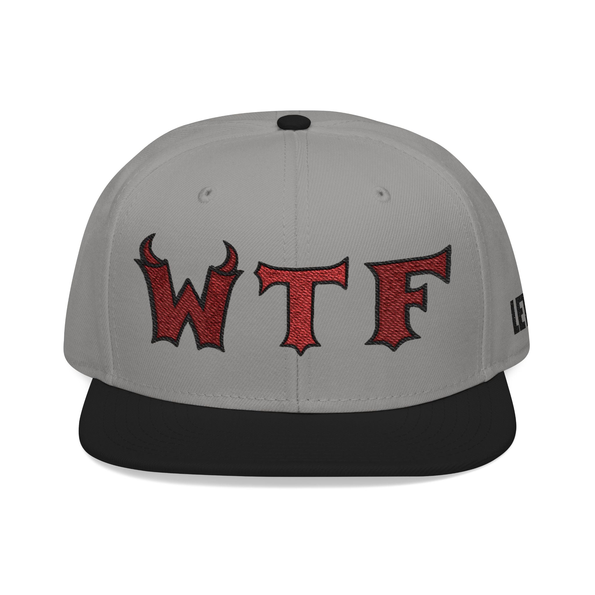 WTF and Mascot Logo Snapback Cap