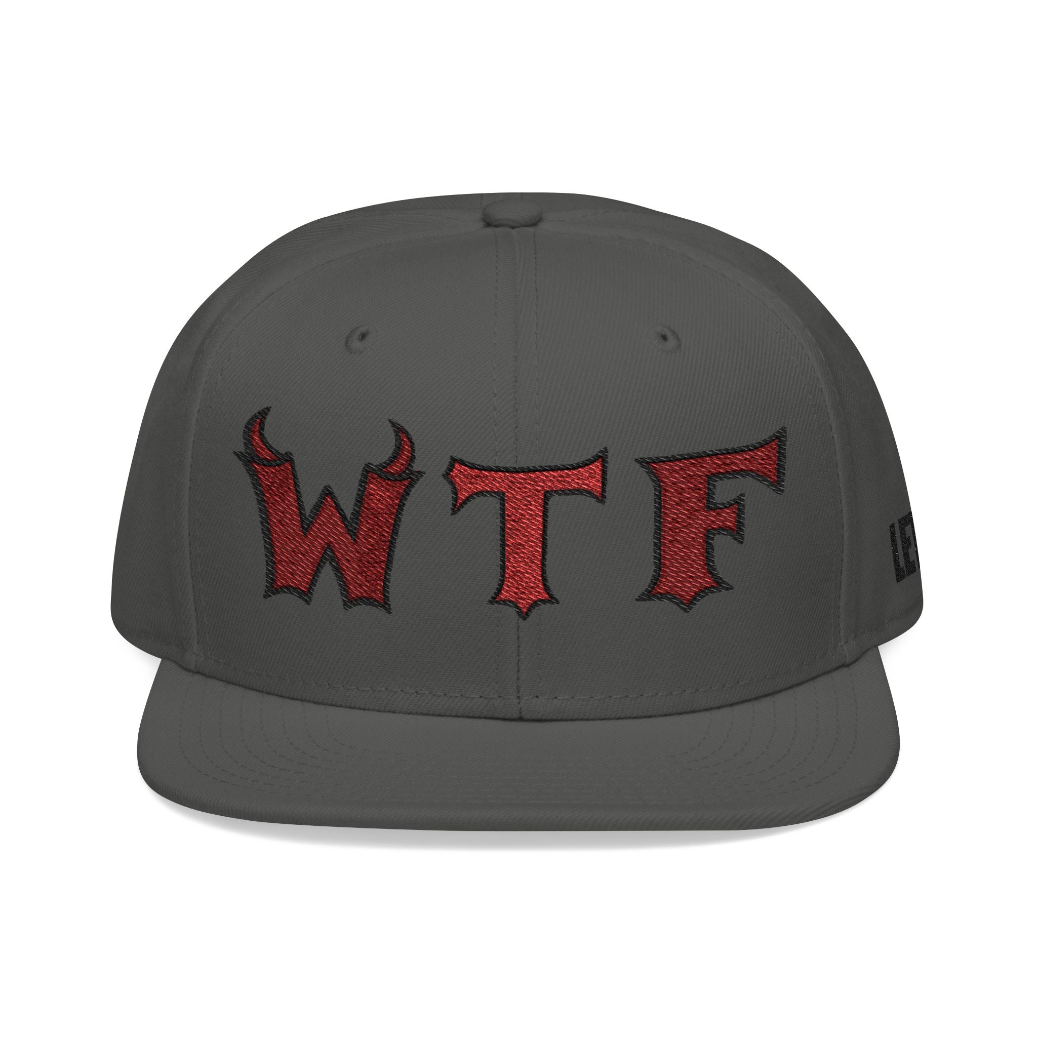 WTF and Mascot Logo Snapback Cap