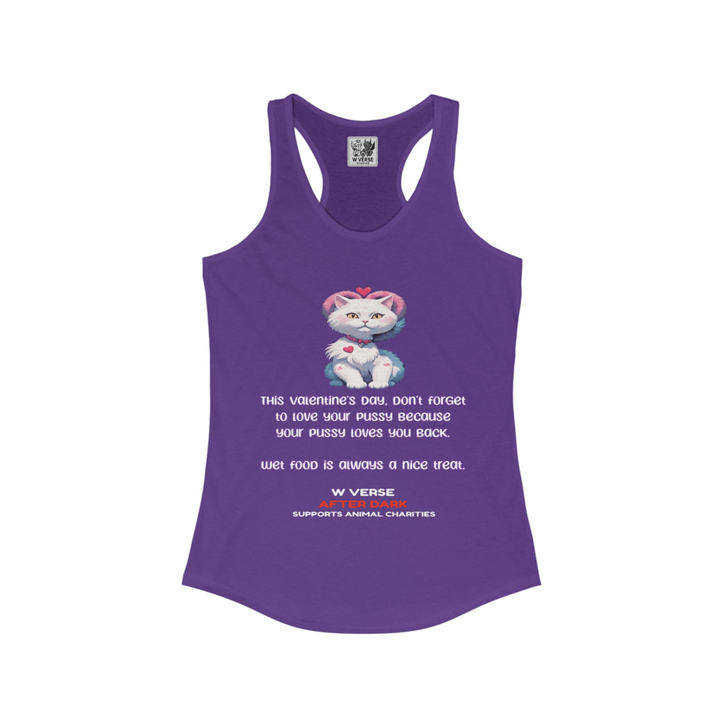 W Verse Valentine's Women's Racerback Tank