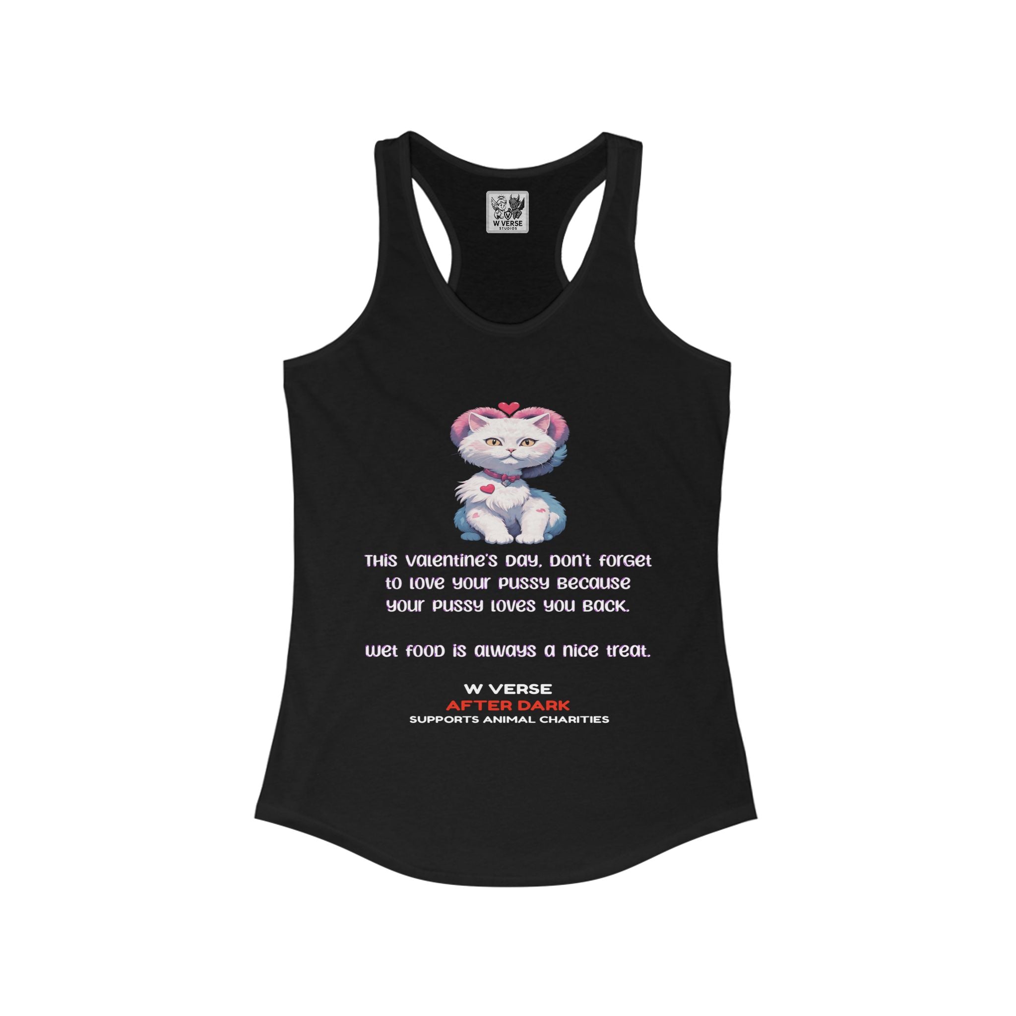 W Verse Valentine's Women's Racerback Tank