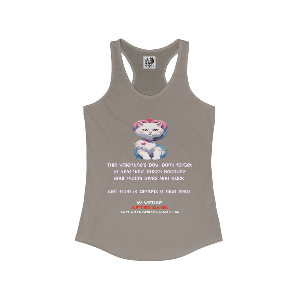W Verse Valentine's Women's Racerback Tank