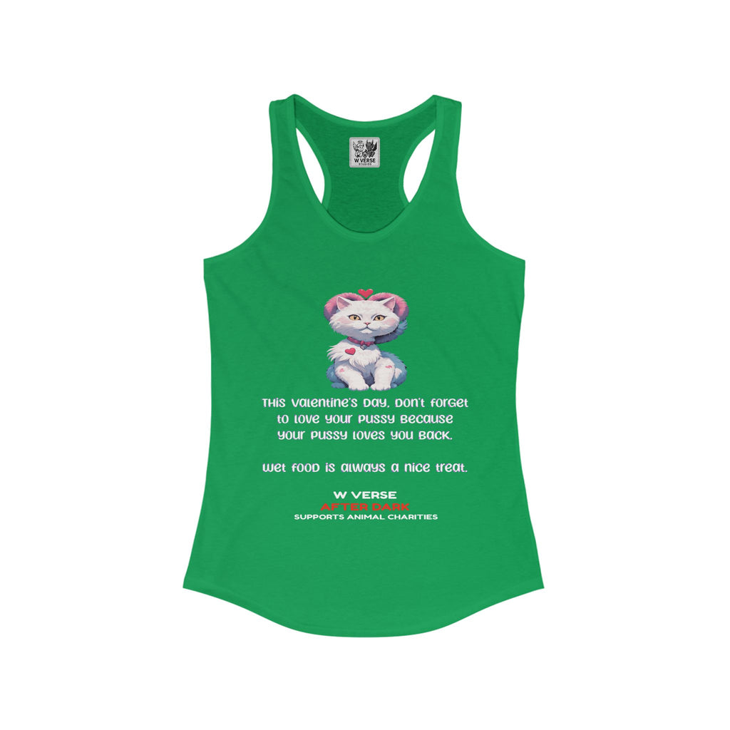 W Verse Valentine's Women's Racerback Tank