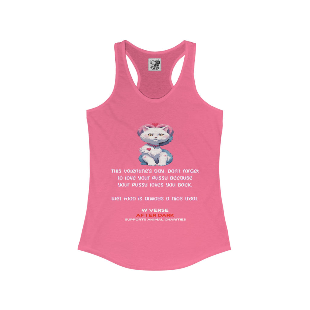 W Verse Valentine's Women's Racerback Tank