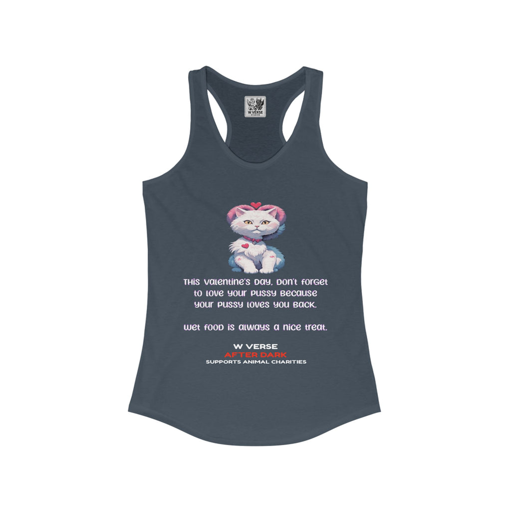 W Verse Valentine's Women's Racerback Tank