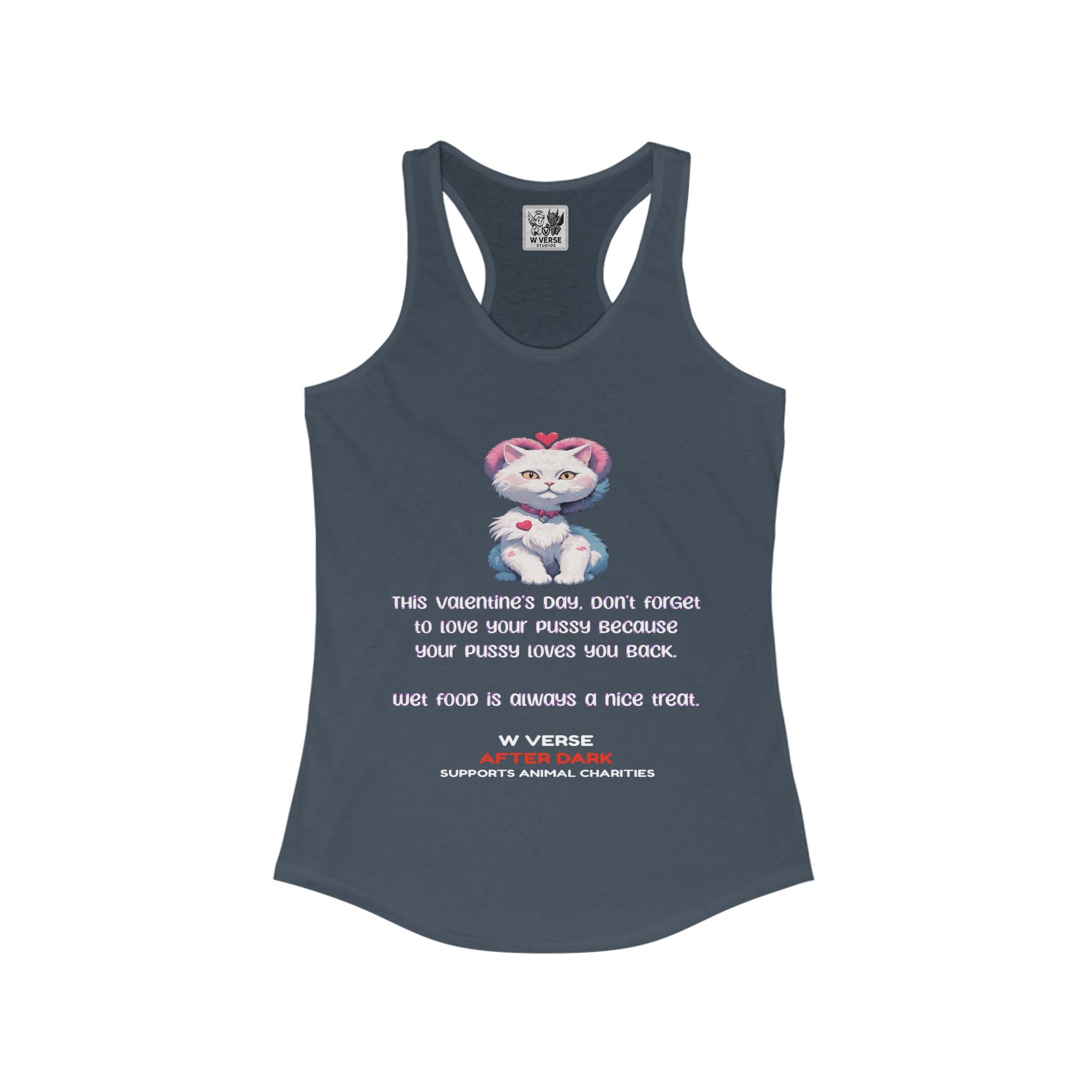 W Verse Valentine's Women's Racerback Tank