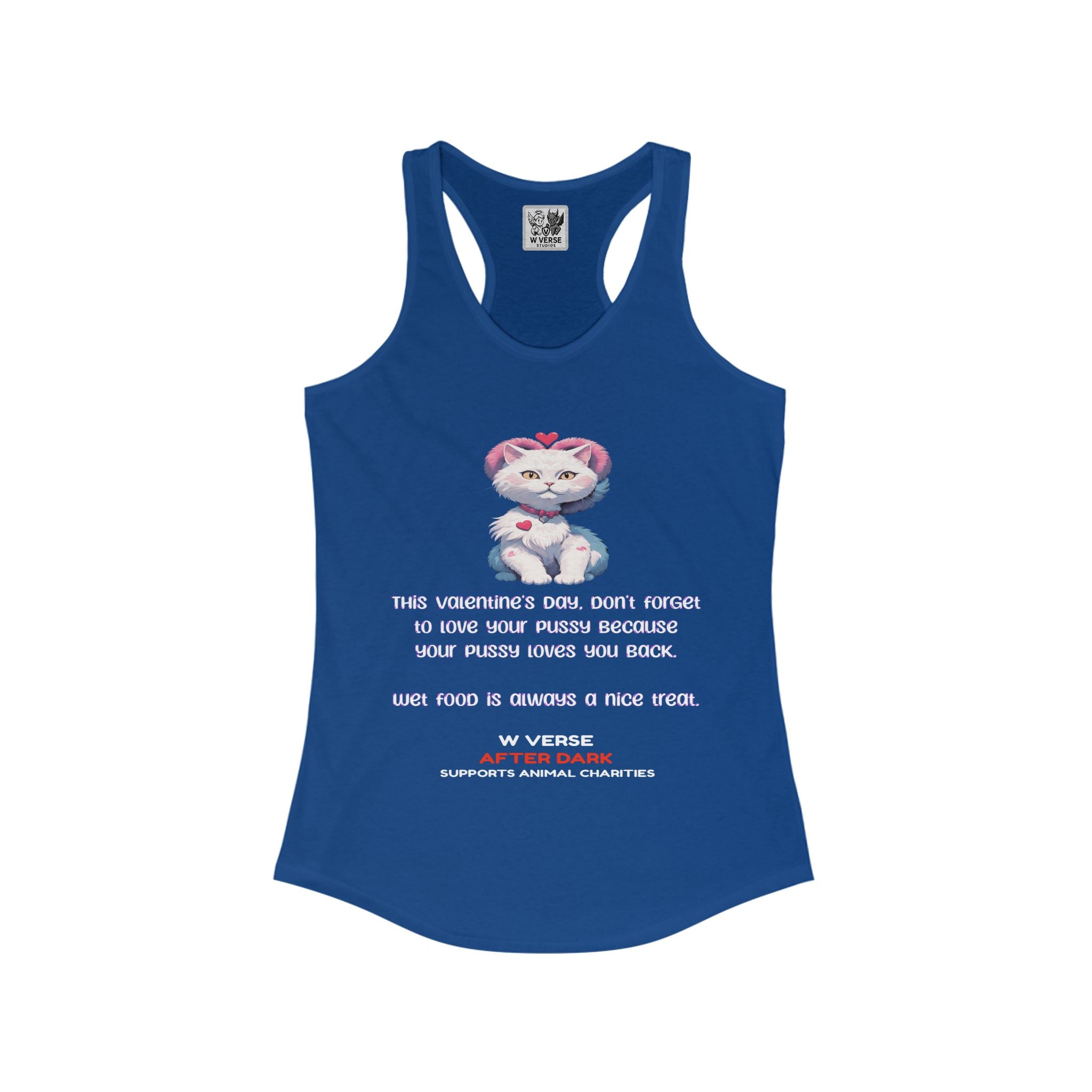 W Verse Valentine's Women's Racerback Tank