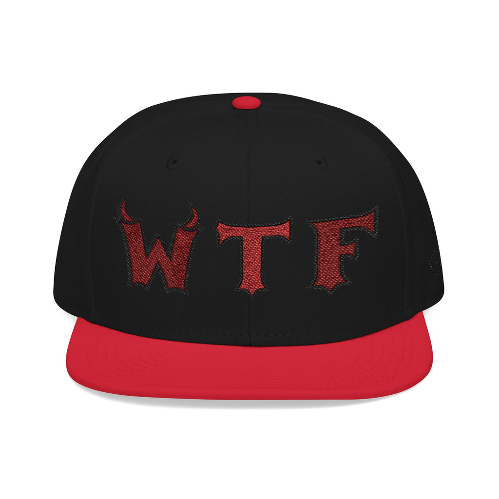 WTF and Mascot Logo Snapback Cap