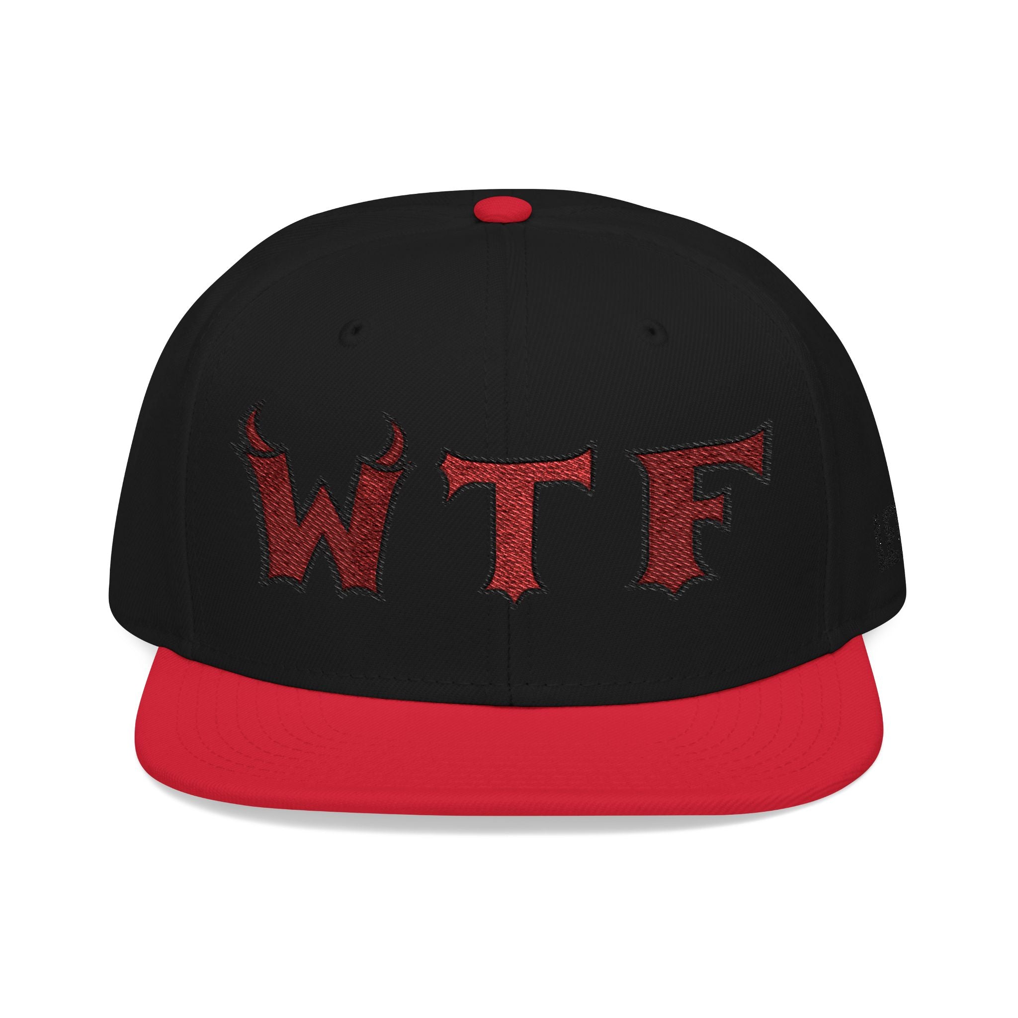 WTF and Mascot Logo Snapback Cap