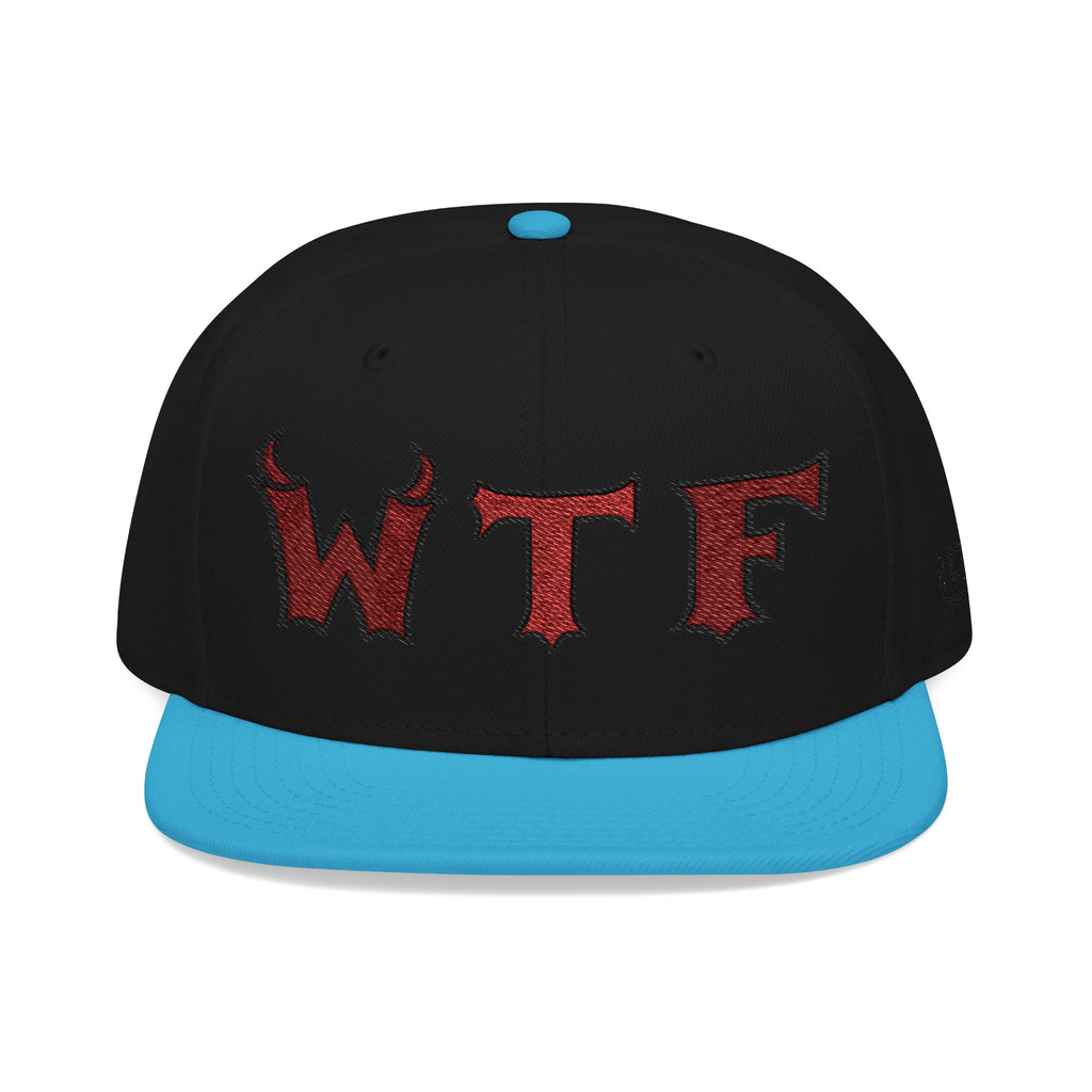 WTF and Mascot Logo Snapback Cap