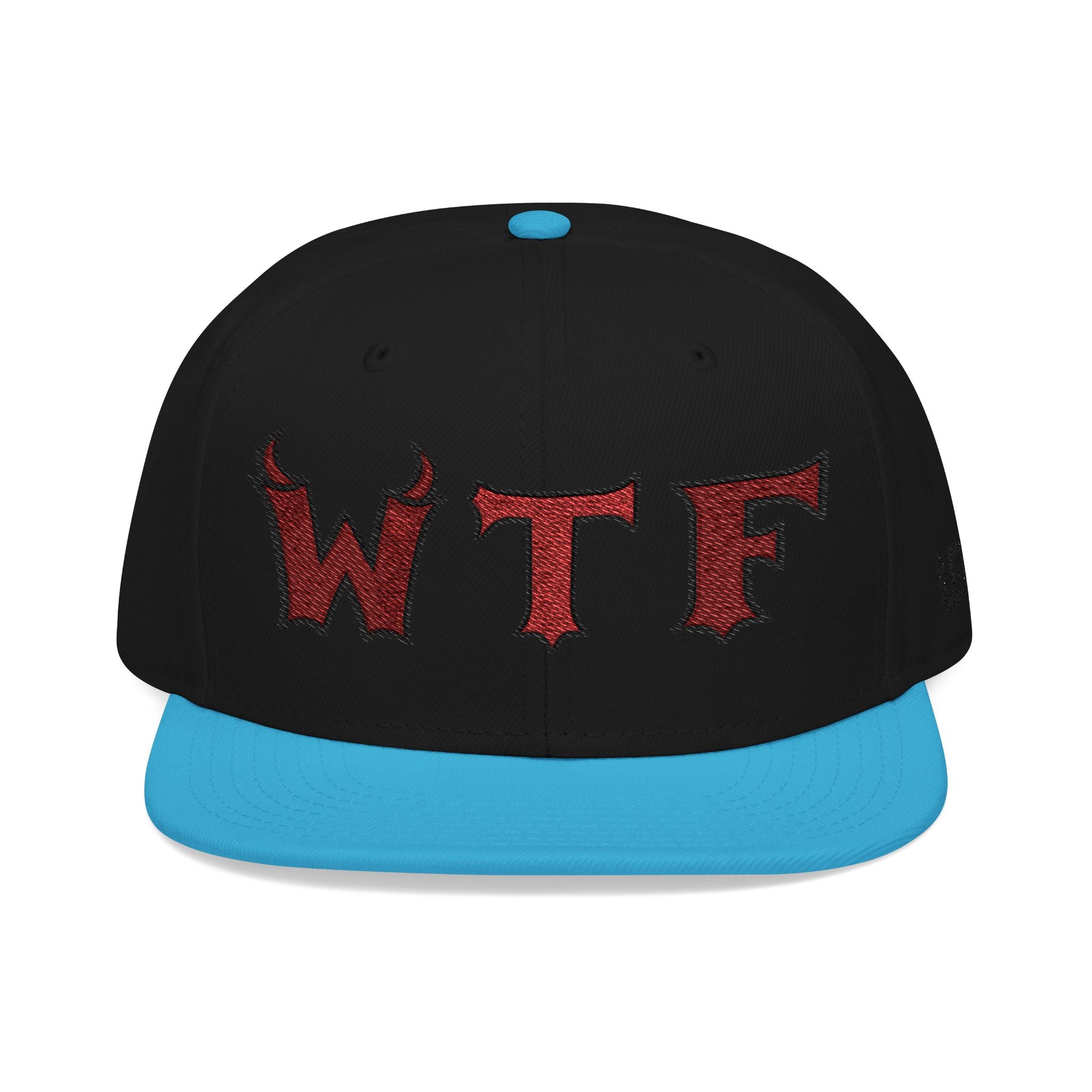 WTF and Mascot Logo Snapback Cap